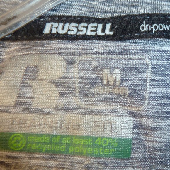 Russell men's dri-power training fit tee Sz M - Picture 4 of 8